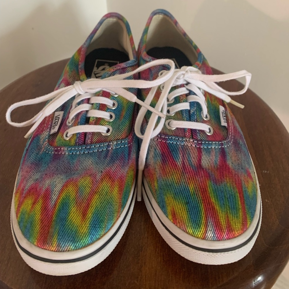 Tye Dye Vans off the Walls Shoes